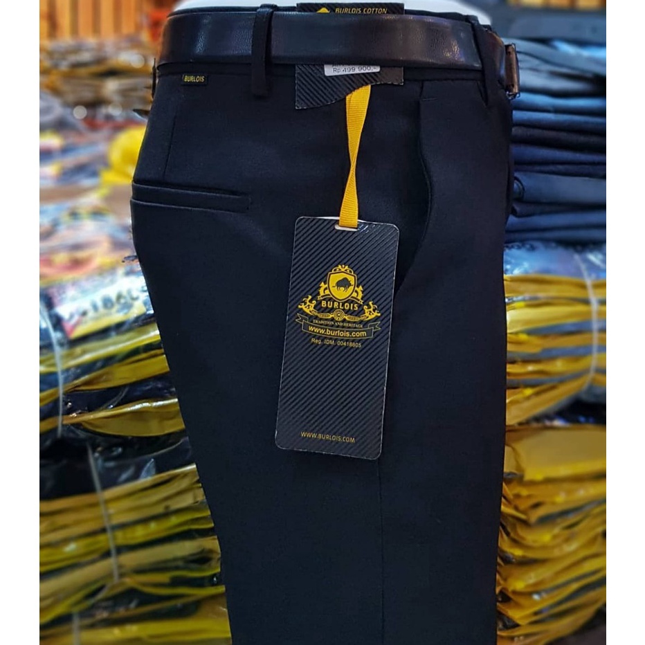 ORIGINAL Burlois Original Celana Panjang Slimfit Kantoran Original Burlois