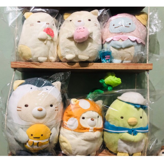 Sumikko Gurashi San-X Boneka Plush dan Tas Lucu | Sumikko Gurashi San-X Plush Doll and Bag Cute