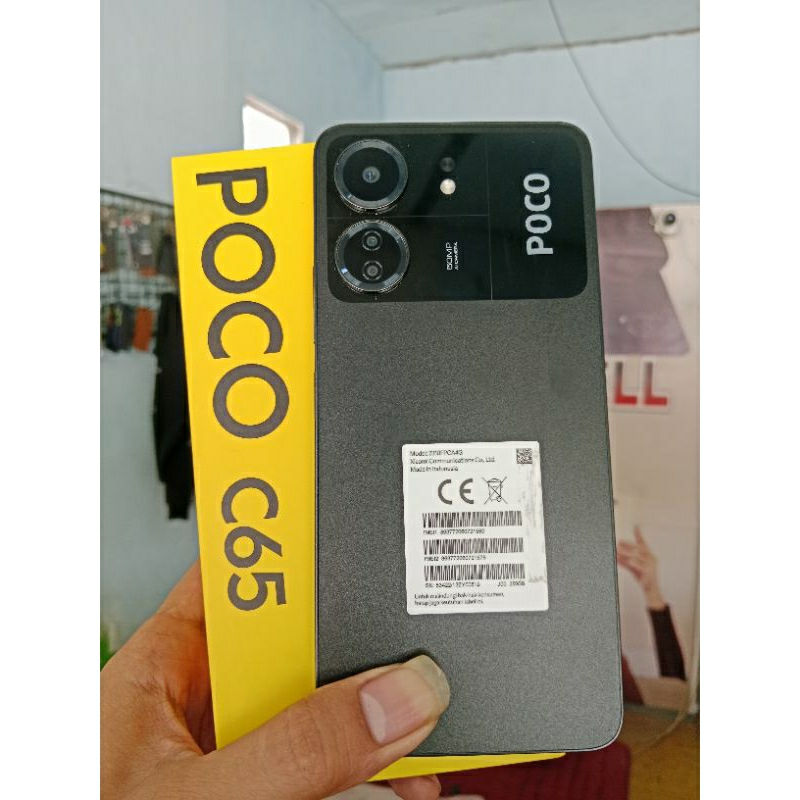 poco c65 8/256 second resmi