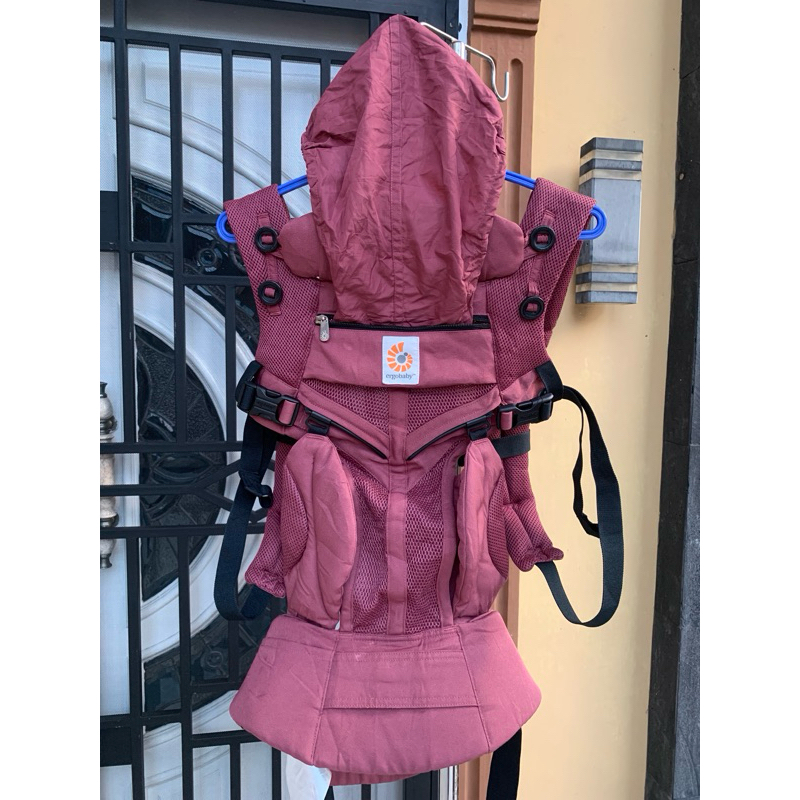 ERGO Ergobaby Omni 360 Airmesh Cool Air - Plum Preloved