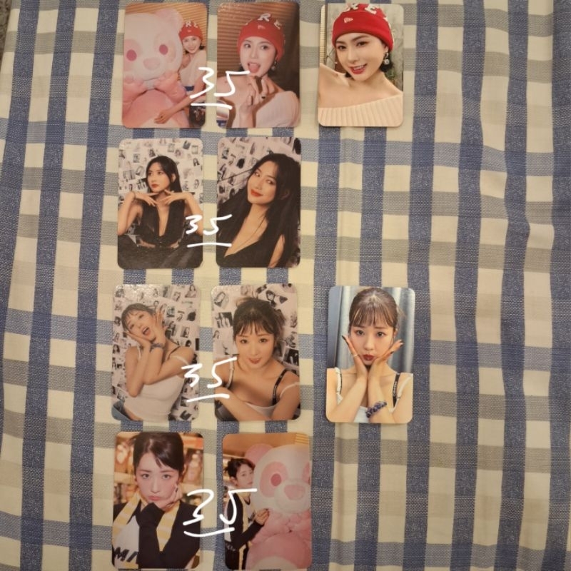 Apink Self Official Photocard Bomi Hayoung PC