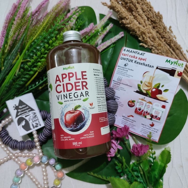 

My Nut - Apple Cider Vinegar, Cuka Apel With Mother 500ml