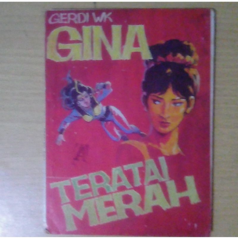 Komik Gina dan Teratai Merah, komik Indonesia Jadul karya Gerdi WK