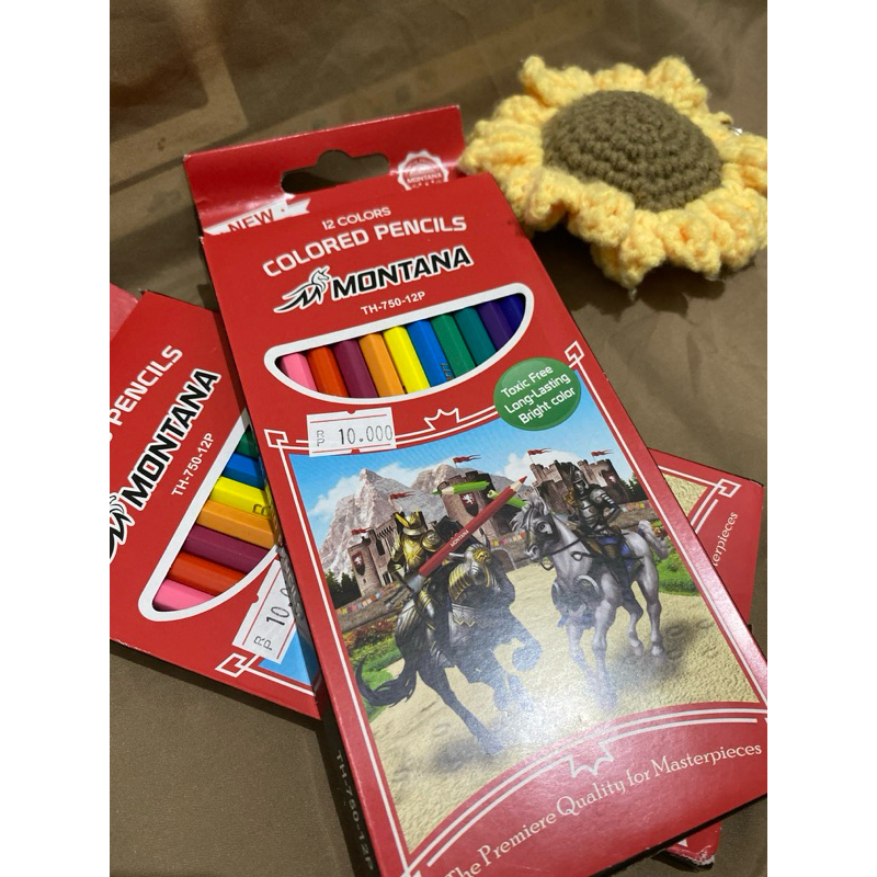 

Pensil warna merk Montana / mewarnai 12 colours