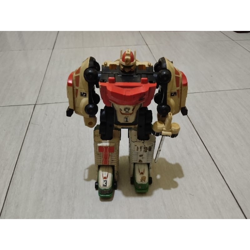 Vintage Megazord SPD Botleg Kw. Kondisi Junk. Baca Deskripsi