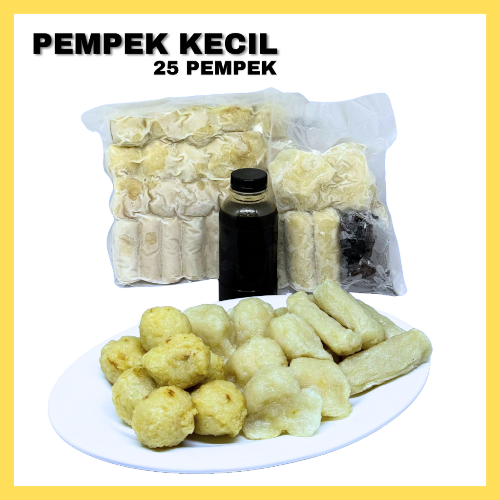 

PEMPEK ASLI PALEMBANG – Paket 1 (25pcs) Frozen + GRATIS Cuko Kental