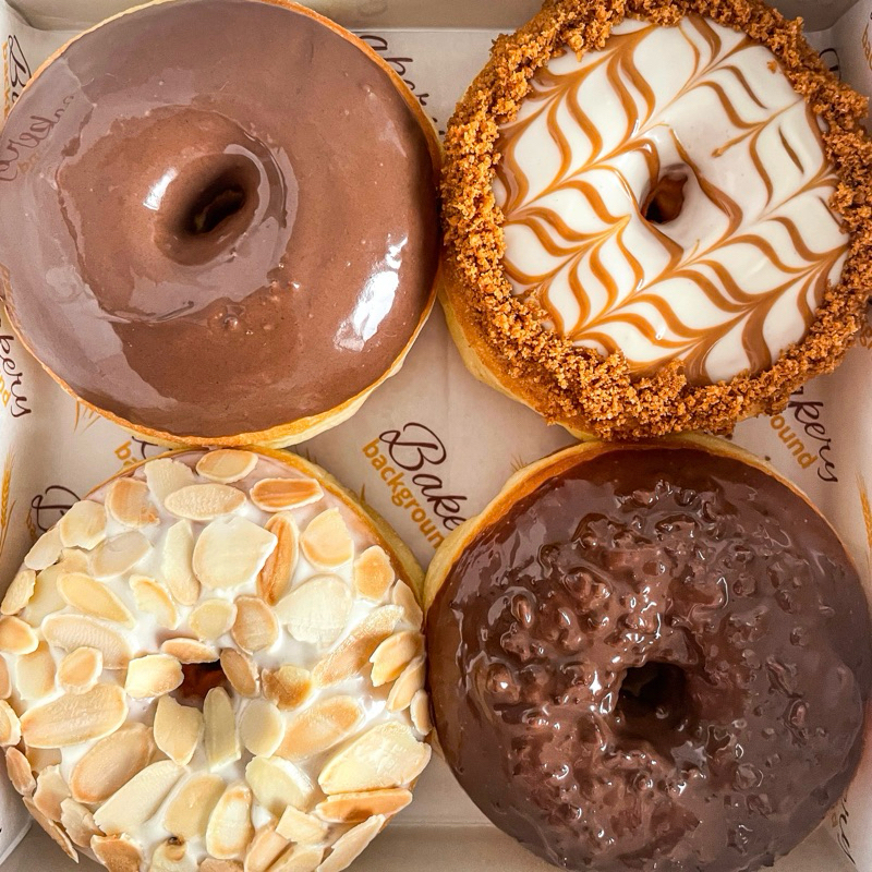 

HARA DONUTS - Donat Fancy (4 pcs)
