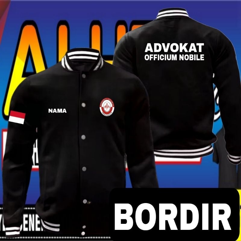Jaket bordir advokat jaket advokat Jaket varsity advokat jaket Peradi jaket bomber Peradi jaket advo