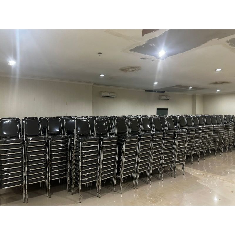 kursi susun , kursi pesta , bangku susun , kursi banquet