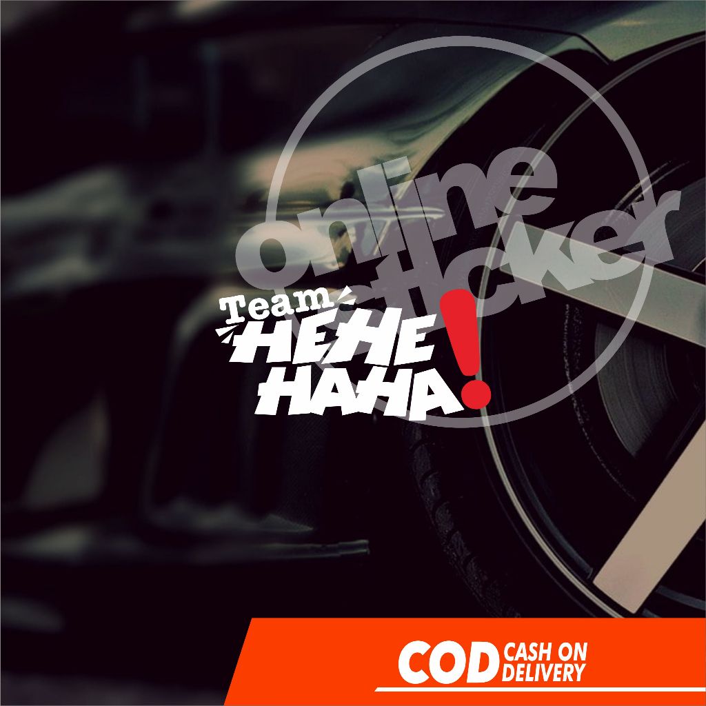 

Stiker team HEHE HAHA | cutting