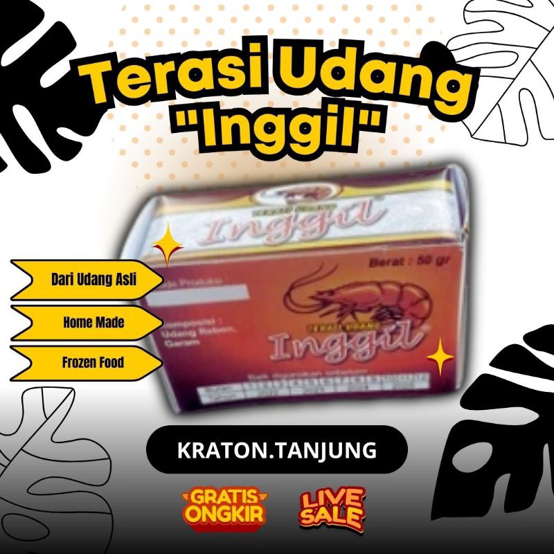 

Terasi Udang Inggil khas Pacitan - Trasi Udang Inggil - Terasi Udang Asli Pacitan - Terasi Udang Asli Pacitan Inggil 80g – Rasa Otentik yang Menggugah Selera!