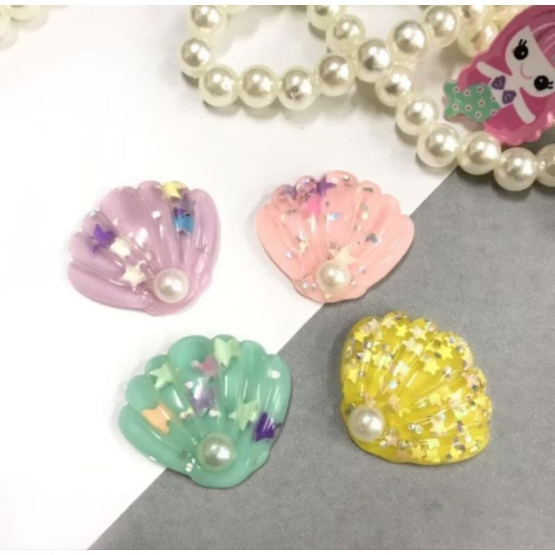 1 PC - RESIN CLAY KERANG MUTIARA