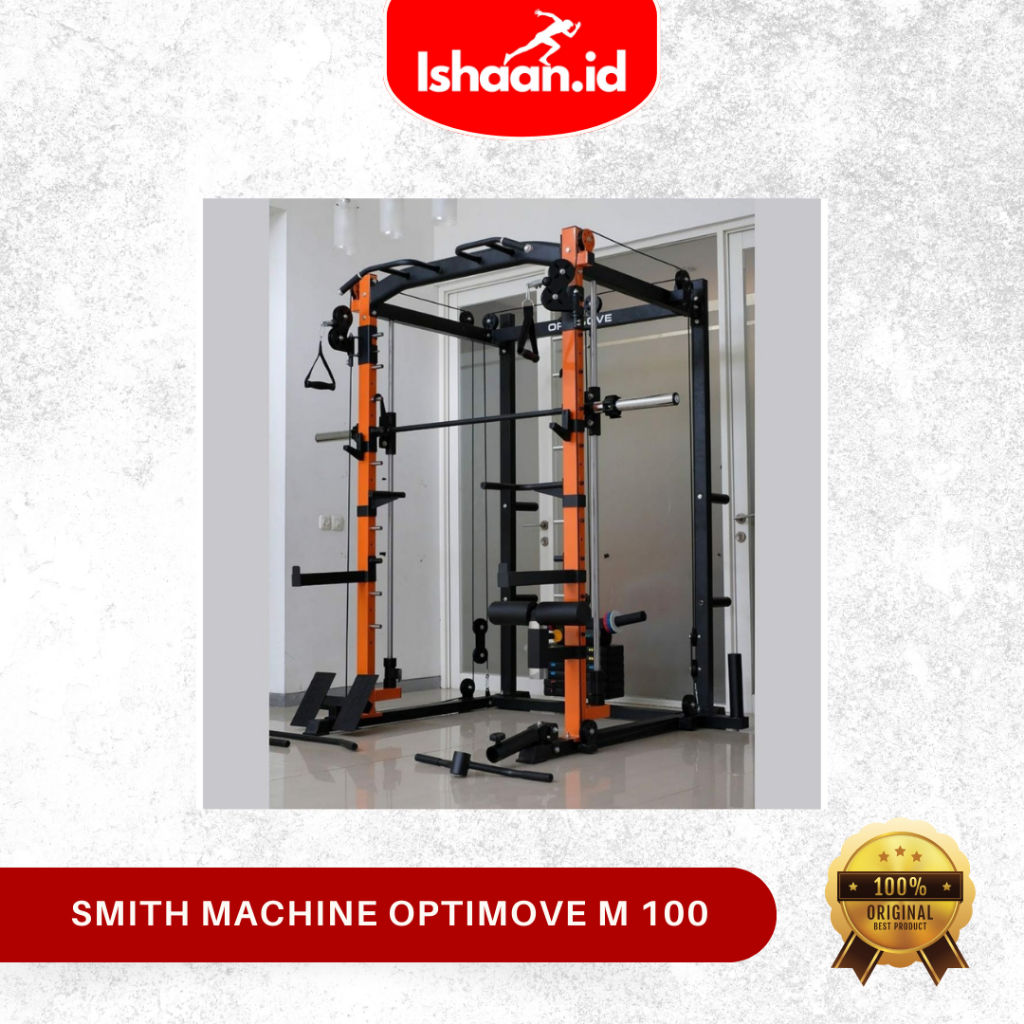 smith machine Optimove M 100 paket fitness import (ORIGINAL IMPORT)