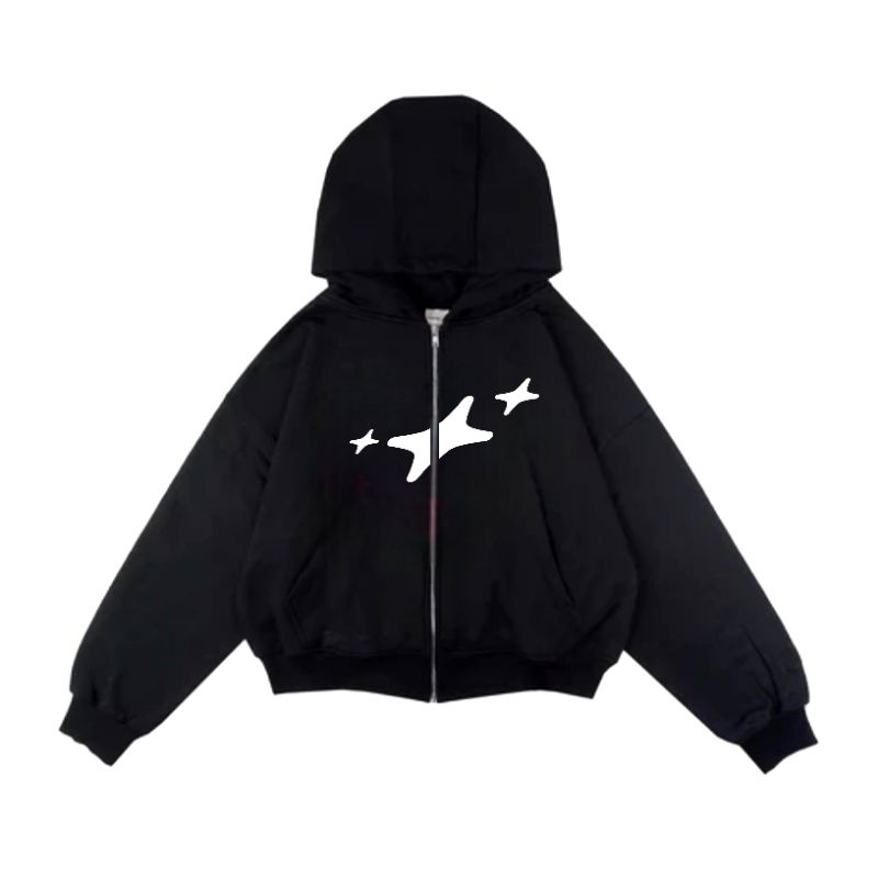 Zipper Hoodie Boxy 330 Gsm | Viva La Pablo | Snpb.Studio