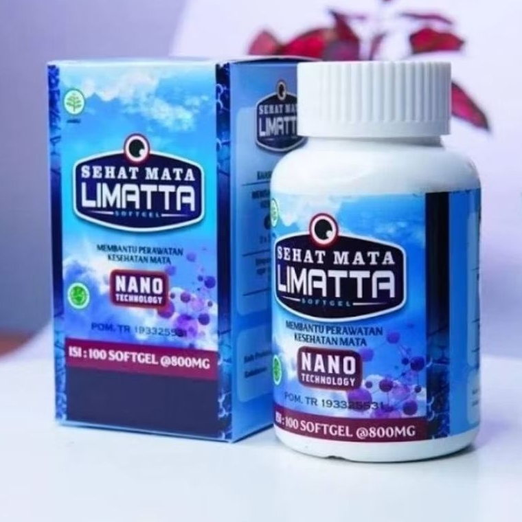 LIMATTA SOFTGEL OBAT SEHAT HERBAL SARAF MATA
