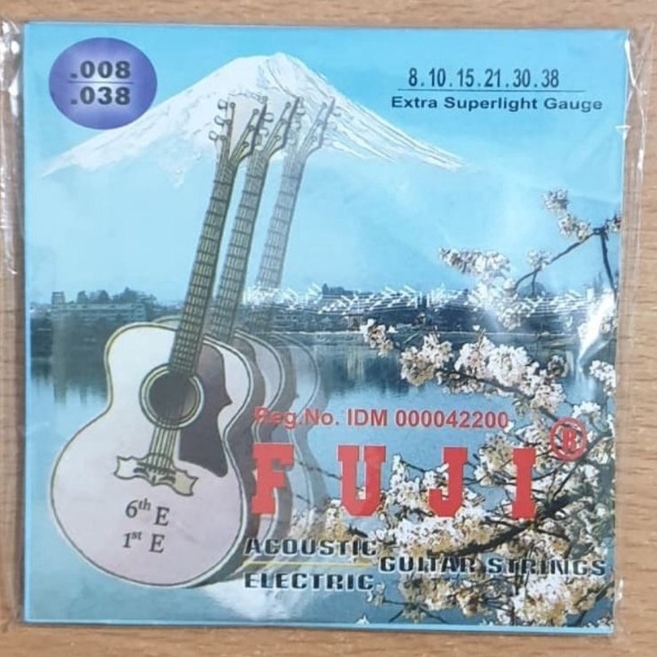 Garansi Langsung  SENAR GITAR FUJI 1 SET ACOUSTIC FOLK  ELECTRIC