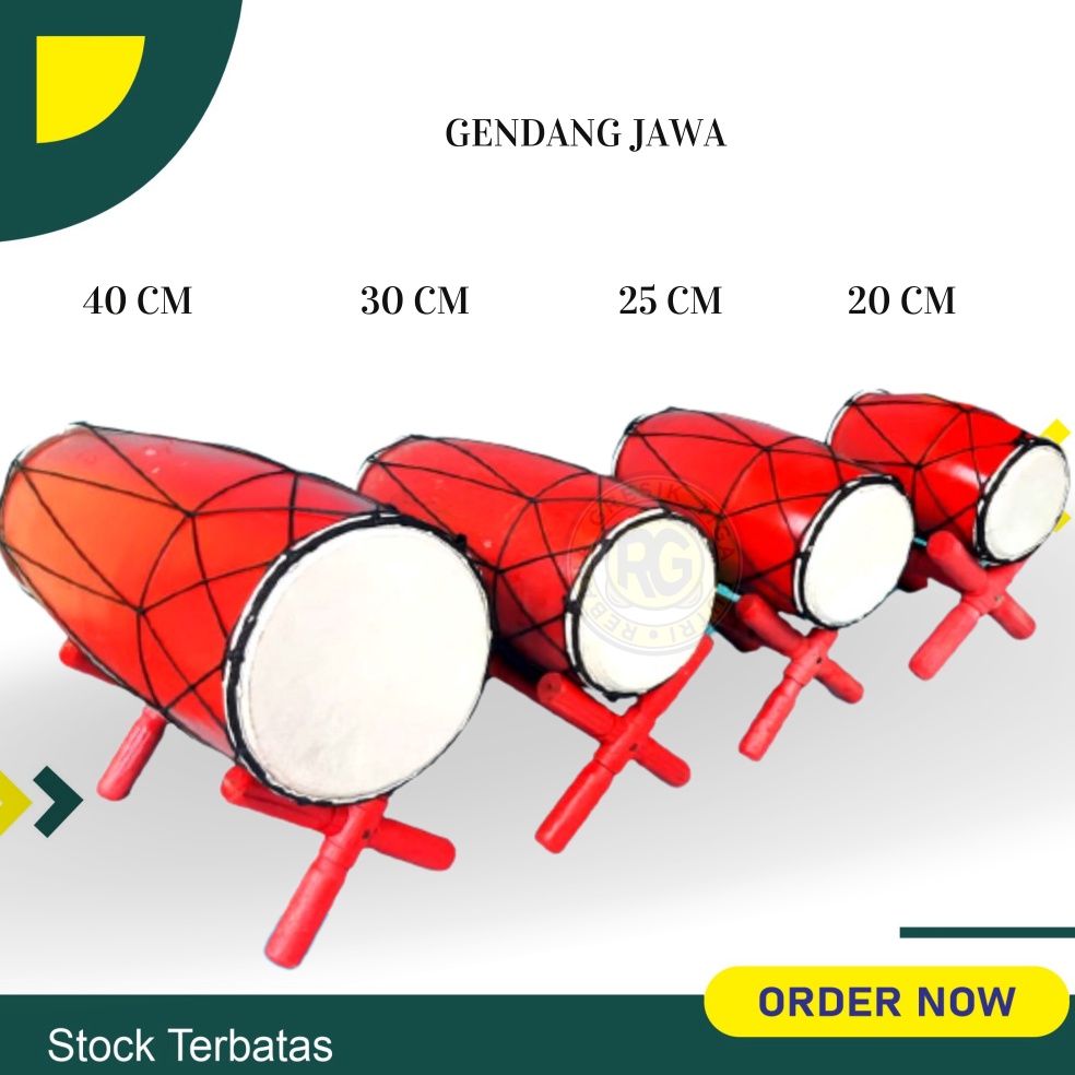 Lebih Bagus gendang anak ukuran 4 cm gendang jawa kendang jaipong gendang ketipung