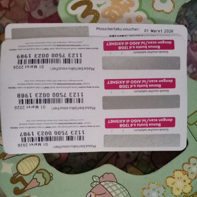 voucer axis 2 GB 3 hari