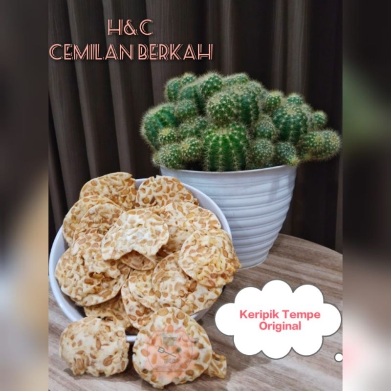 

Keripik Tempe H&C Original 250gr || 500gr