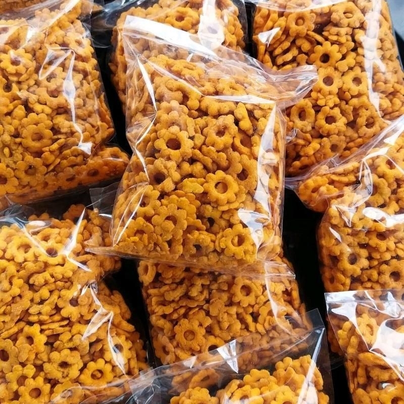 

SNACK AJISAN RIBUT GURIH ASIN MANIS PEDAS RENYAK kemasan 1 kg