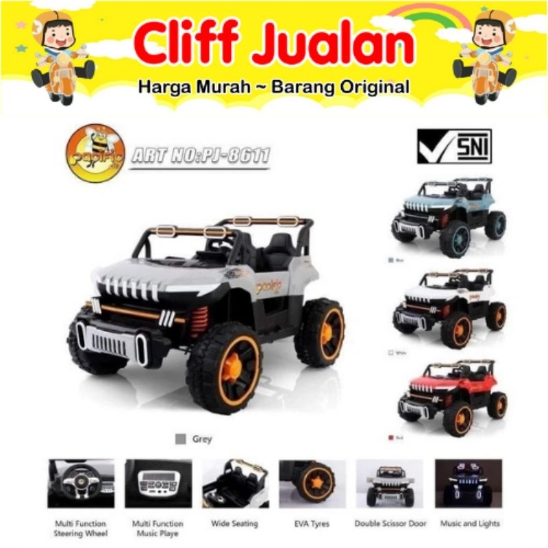 CLIFF JUALAN MOBIL AKI ANAK PACIFIC PJ 8611 (BAN KARET)/ EJP 7740/ EJP 7740+ (BAN KARET)/ EJP 7749/E