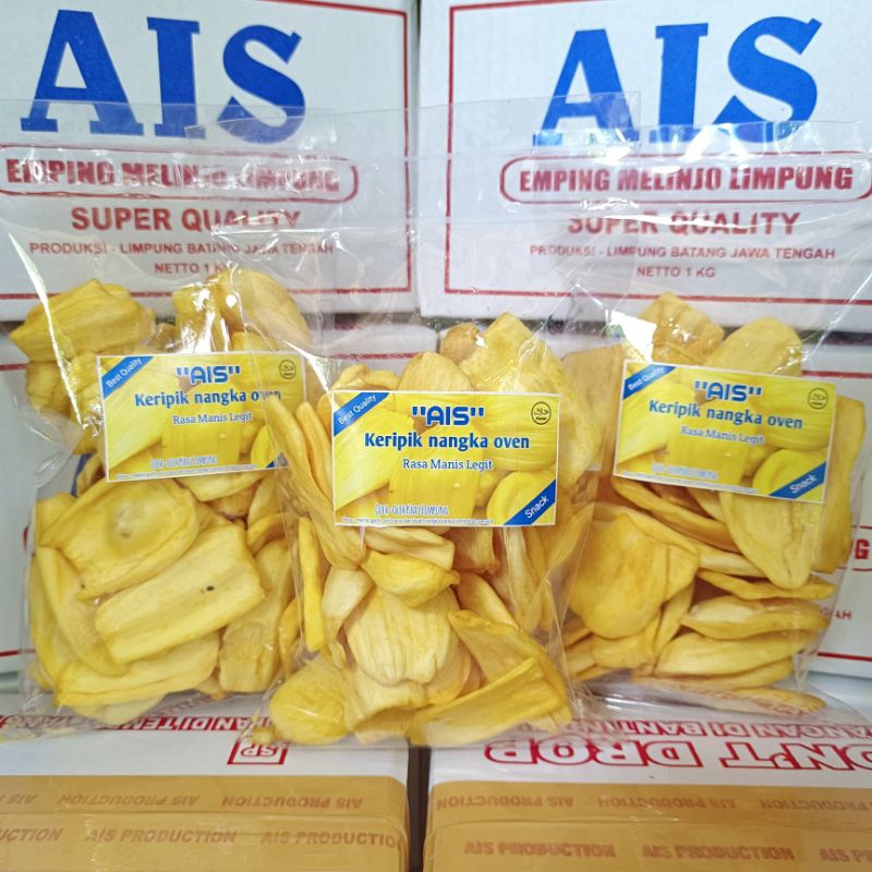 

Keripik Nangka Oven Grade Super Kemasan 100gram