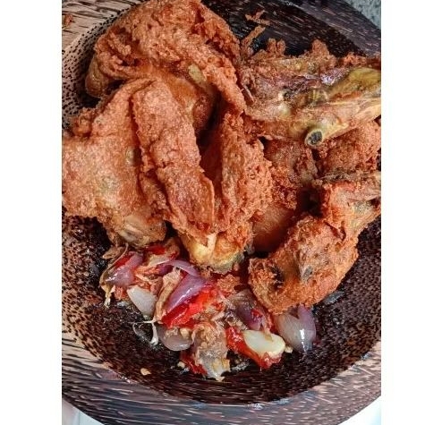 

Ayam kremes berat 500 gr/dikemas frozen