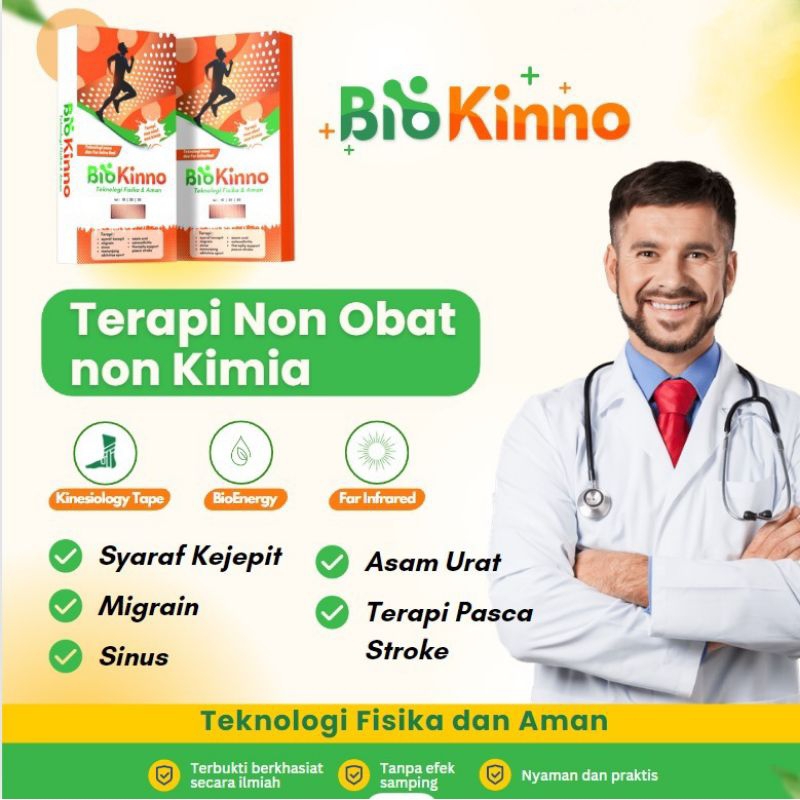 "BIO KINNO"PLESTER UNTUK TERAPI KESEHATAN