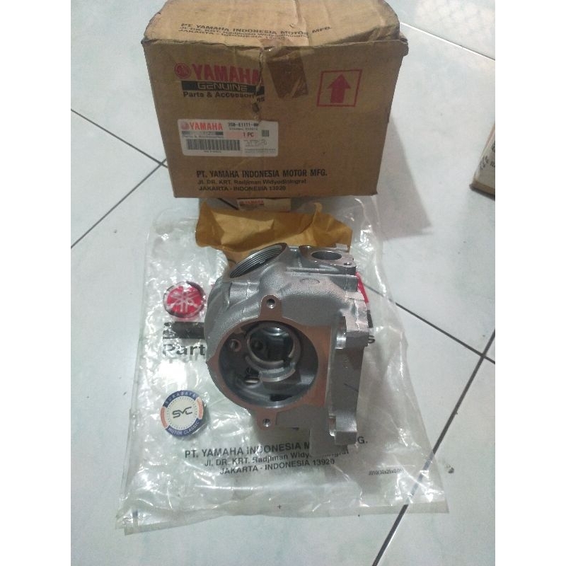 CYLINDER HEAD KOP YAMAHA VEGA R NEW JUPITER Z BURHANTU ORIGINAL YGP 3S0-E1111-00