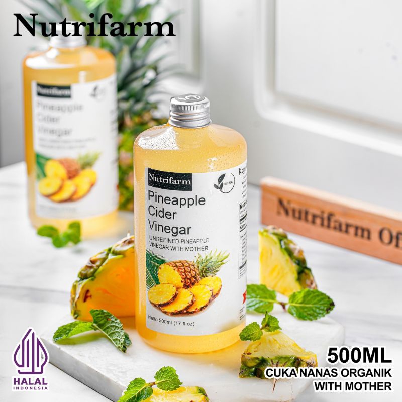 

(500ml) Cuka Nanas Nutrifarm/Cuka Nanas Nutrifarm Asli