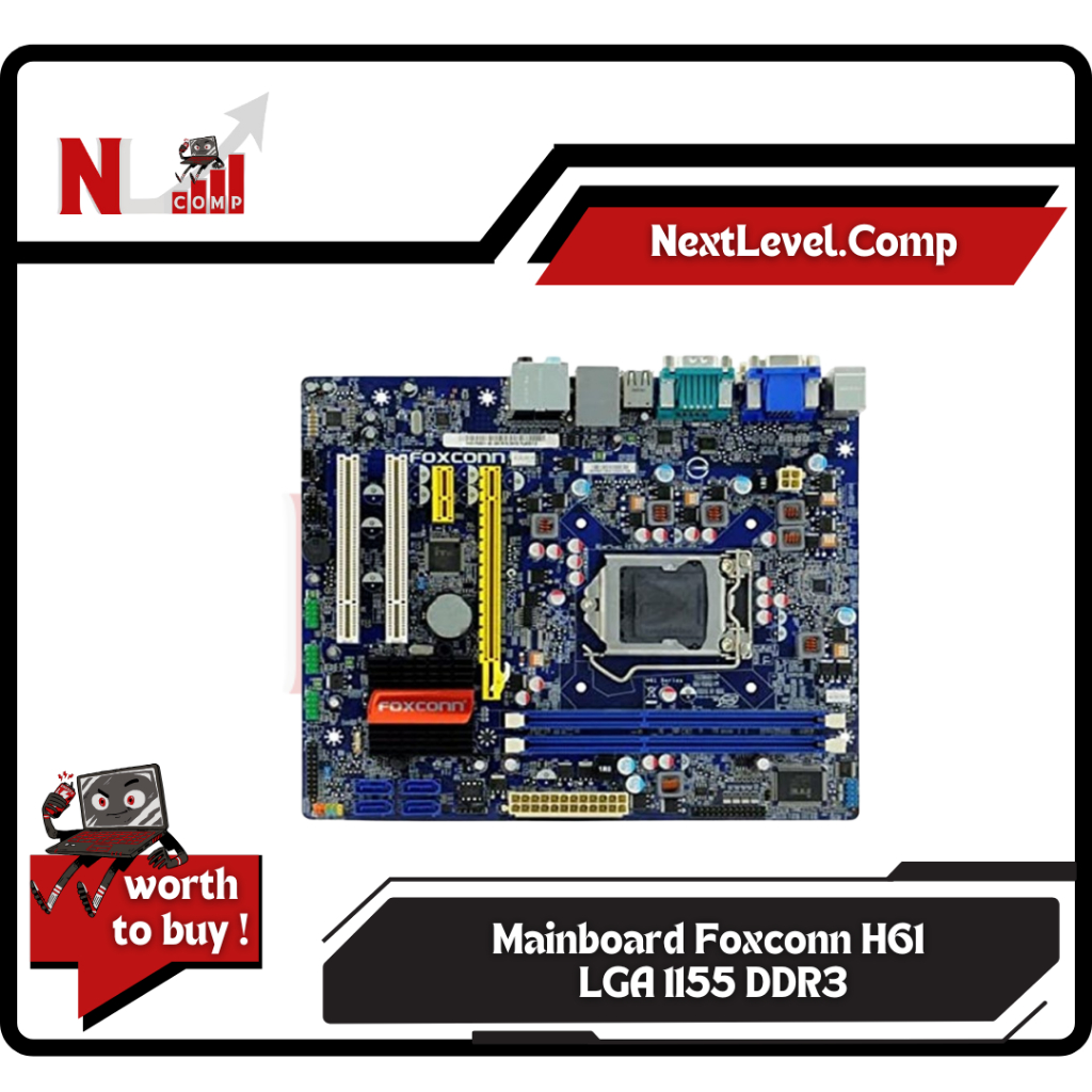 Mainboard Foxconn H61 LGA 1155 Ivy Suport Gen 2/3