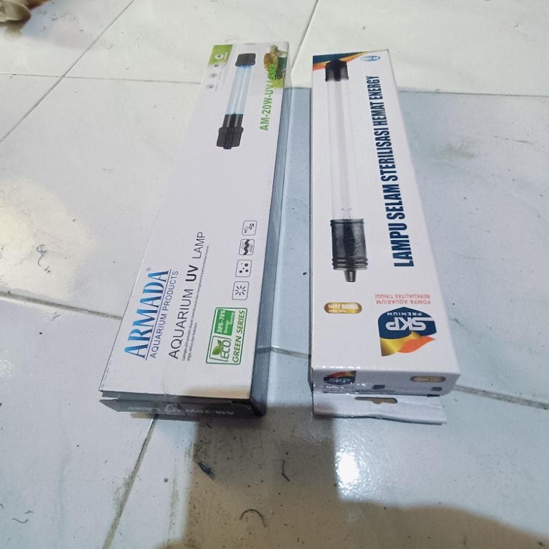 Lampu UV kolam/aquarium 20 watt