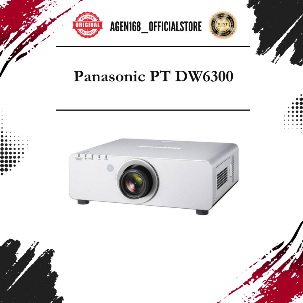 Proyector Panasonic PT DW6300 6000 Ansi