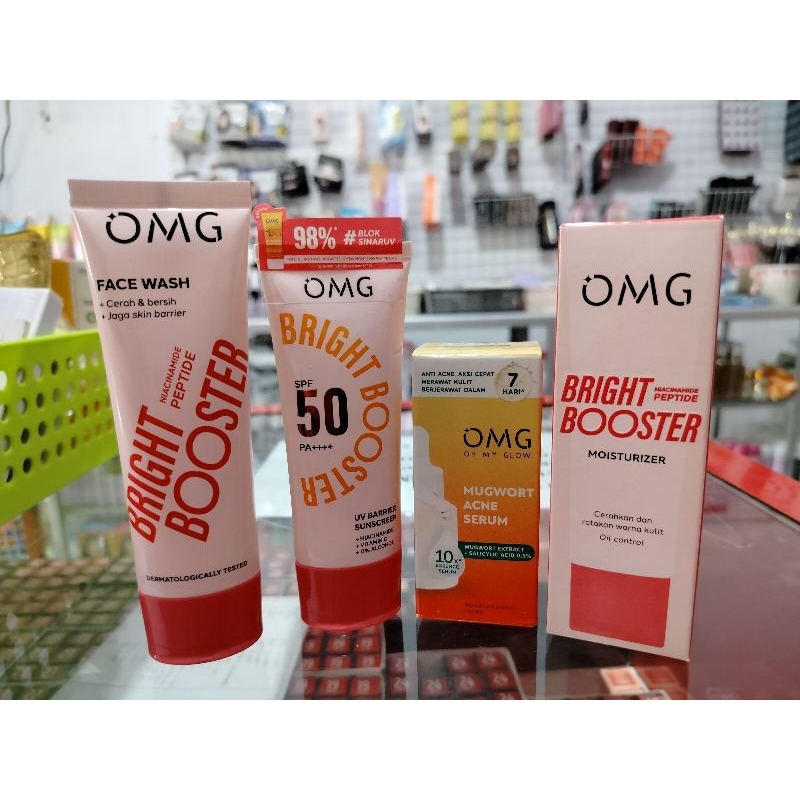 OMG OH MY GLOW SKINCARE OMG LENGKAP