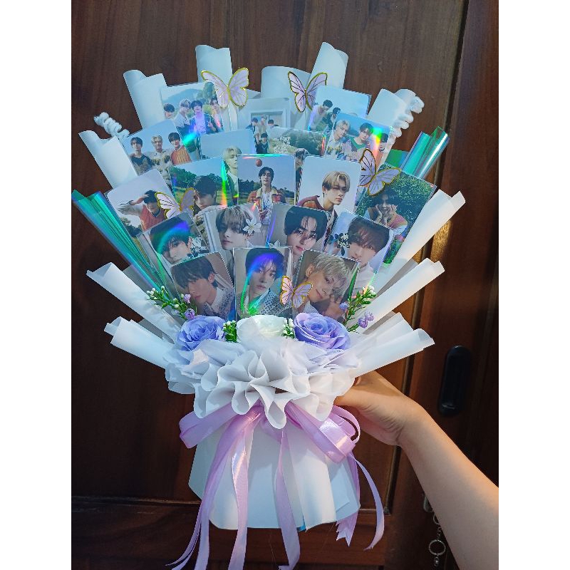Buket Foto Kpop (Enhypen/Nct/Bts/Custom) Large
