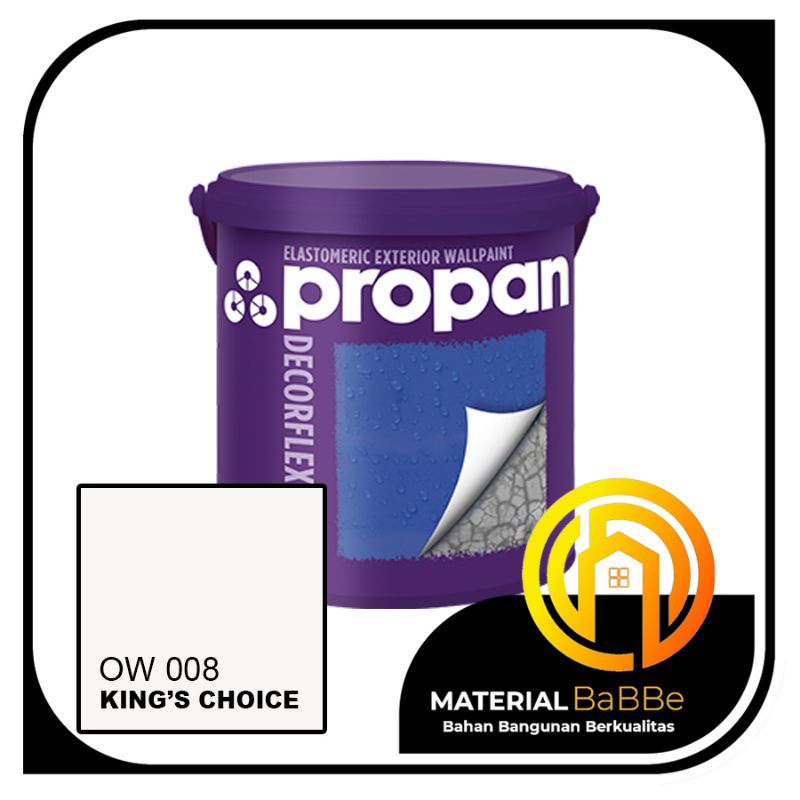 Propan Decorflex OW 008 King's Choice 2,5 Liter | Cat Dinding Luar
