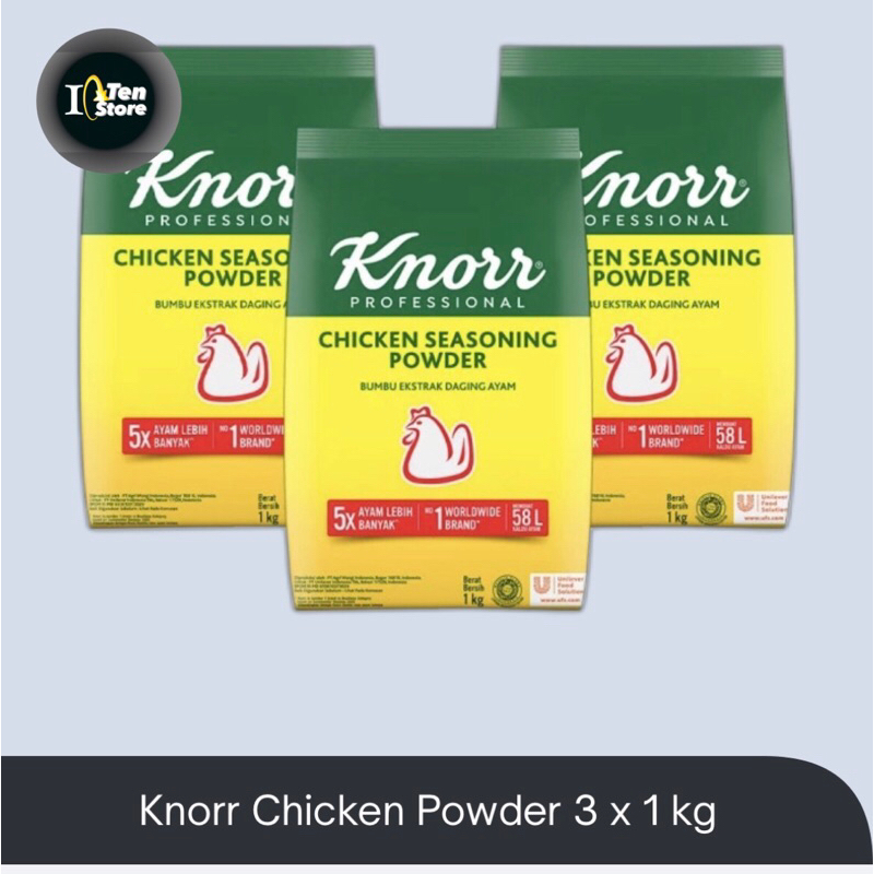 

Knorr Chicken Powder 3 x 1kg
