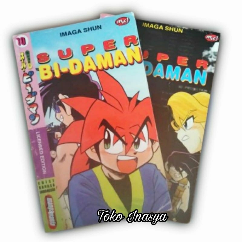 KOMIK SUPER BIDAMAN (BY IMAGA SHUN) ORIGINAL