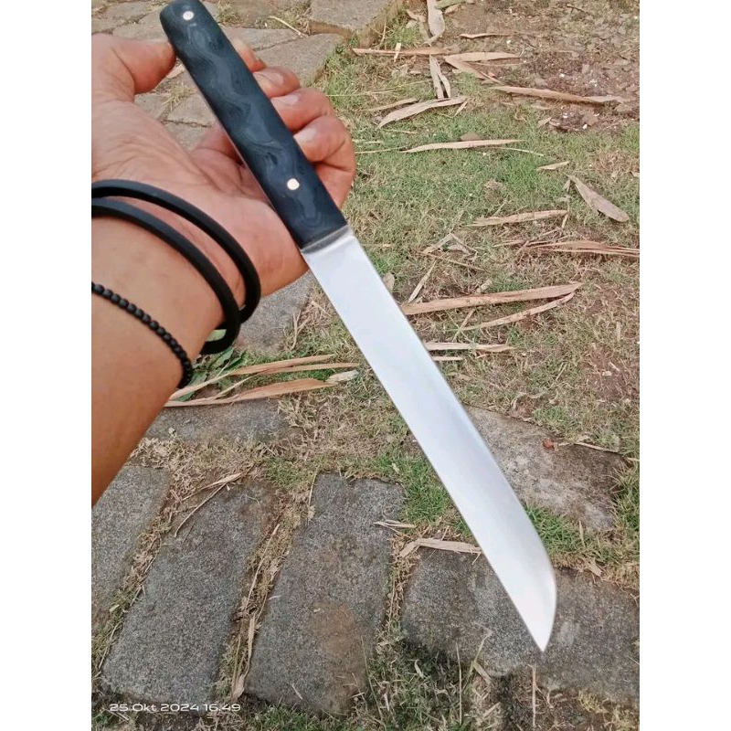 pisau dapur baja dc53 pb155mm