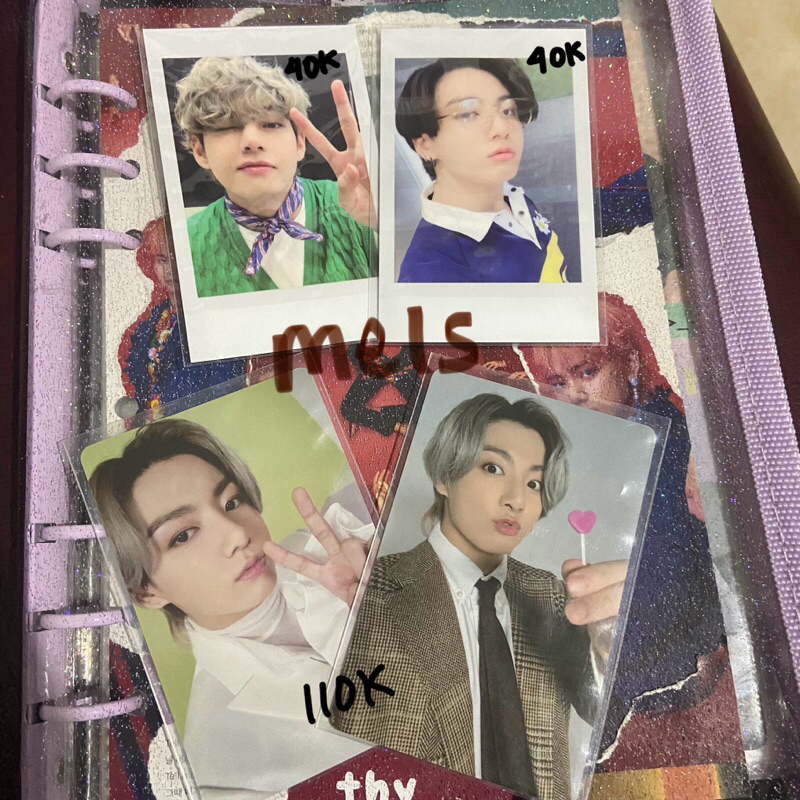 OFFICIAL PHOTOCARD BTS SEASONS GREETING TAEHYUNG JUNGKOOK V FESTA