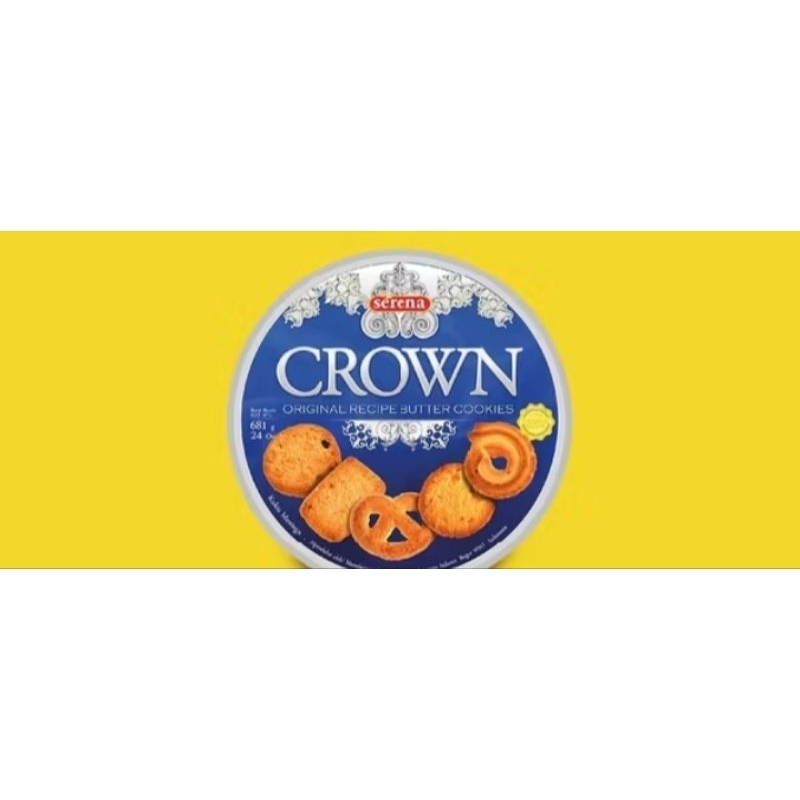 

serena crown butter cookies 681g