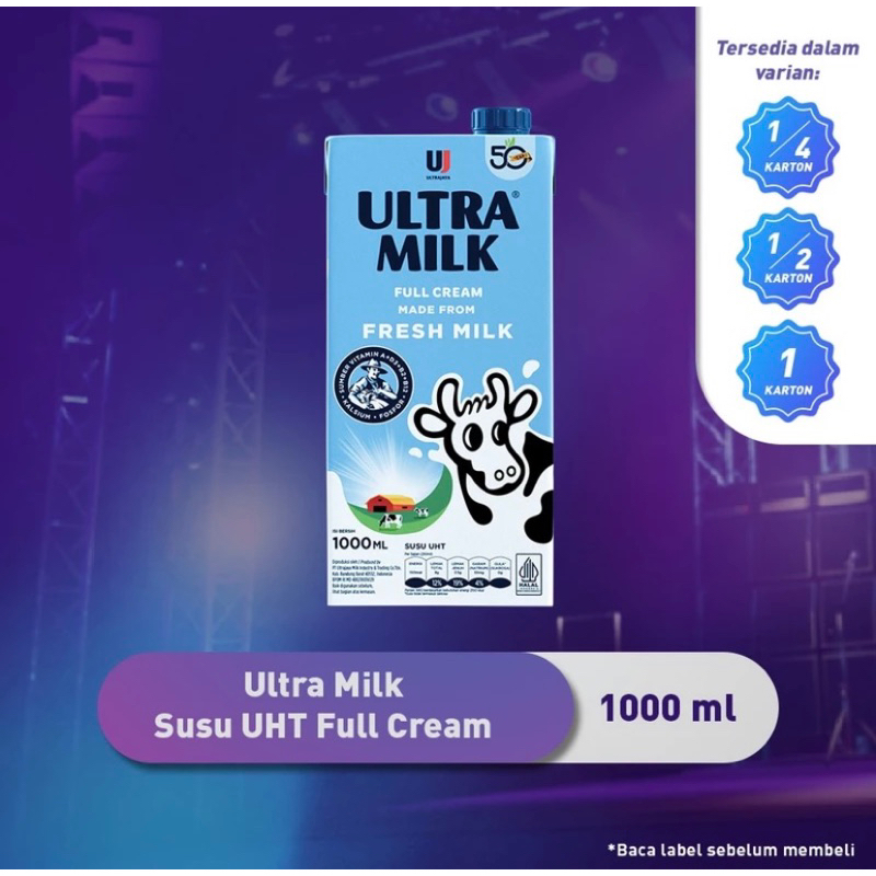 

Ultra Milk Full Cream 1000 Ml