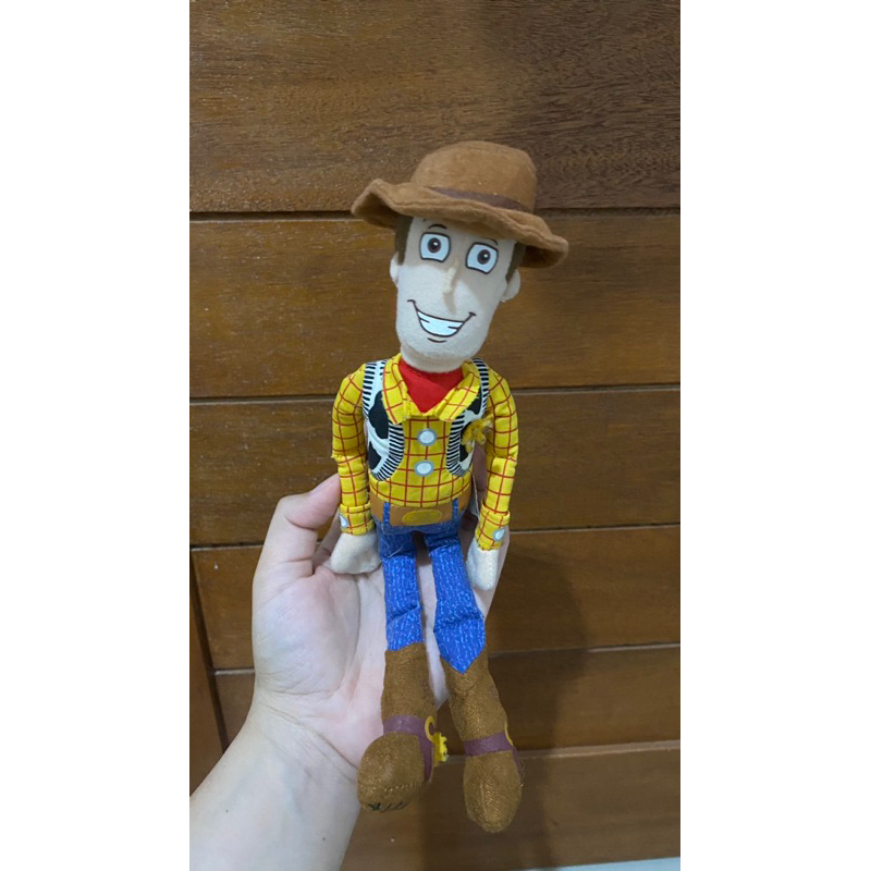 PRELOVED LIKE NEW Woody Toy Story Toys Boneka Doll Posh Paws teman Buzz Jessie Alien Potatohead Hamm