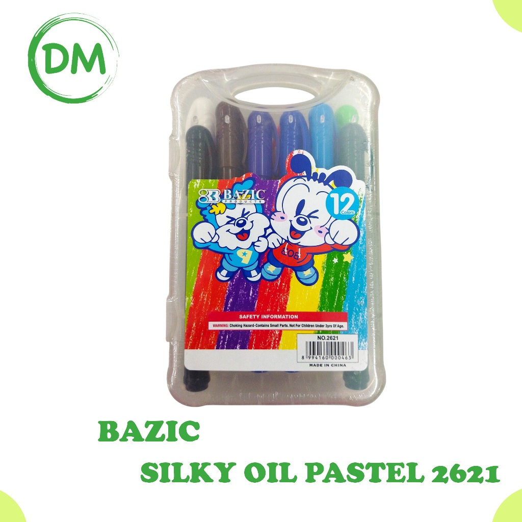 

Silky oil pastel water based BASIC 2621-12 warna