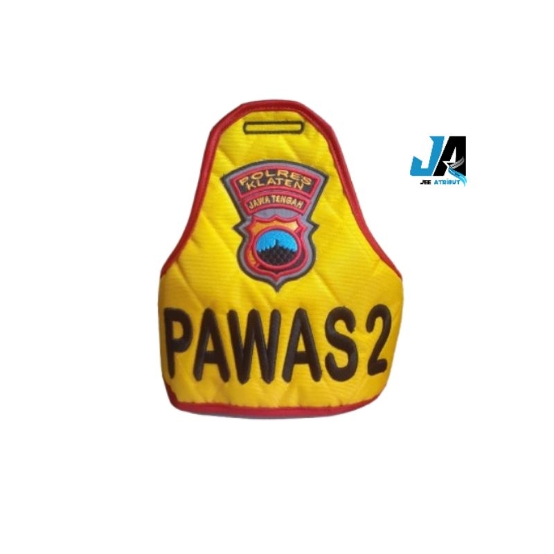 Ban lengan PAWAS/ban tangan provos/ban lengan bhabinkamtibmas/ban tangan custom logo/ban lengan cust