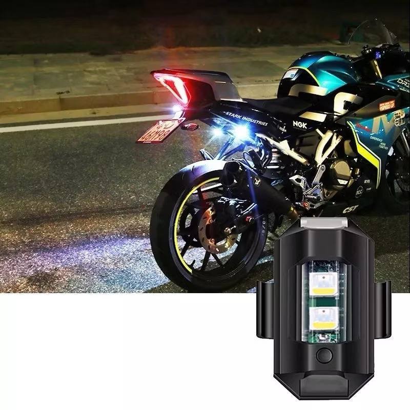 Lampu Sepeda LED Kecil USB/Lampu Sepeda LED 7 Warna / Lampu Sepeda Kecil USB Kedip 7 Warna