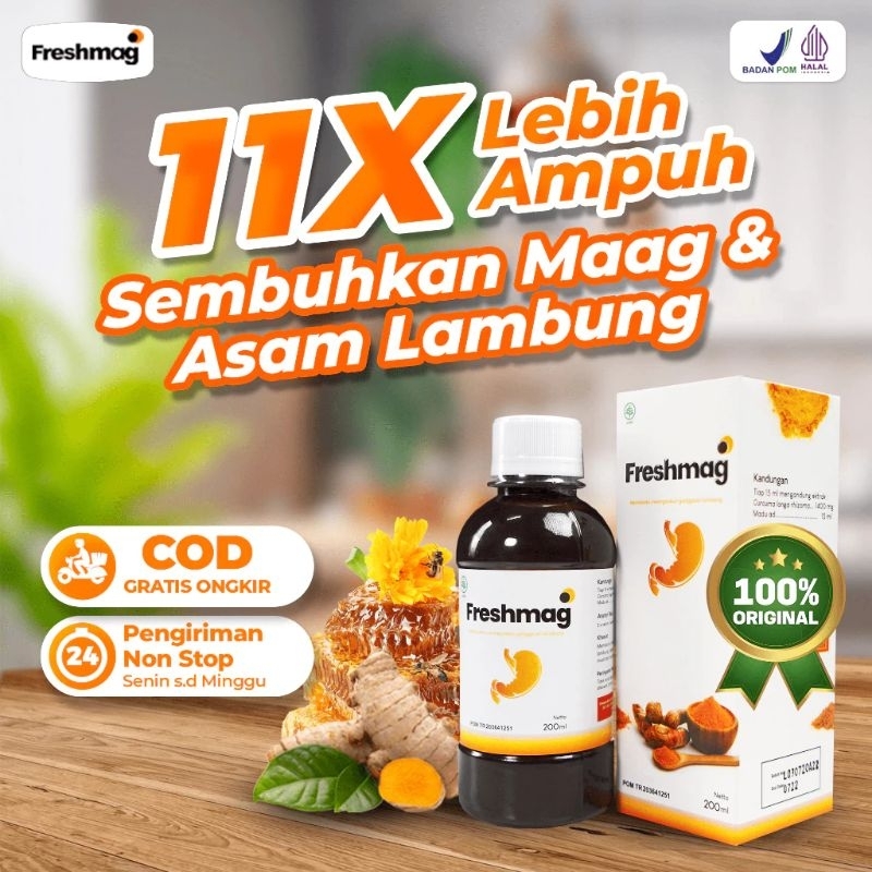 

FRESHMAG Madu Lambung - Solusi Cepet dan Tepat Untuk Asam Lambung dan Maag
