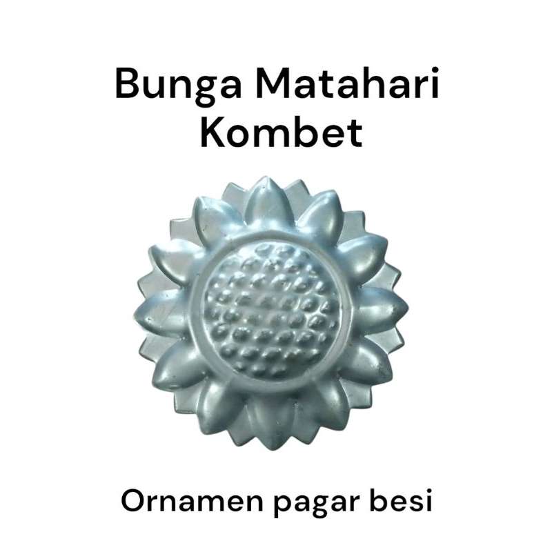 Ornamen Pagar Besi Matahari Kombet