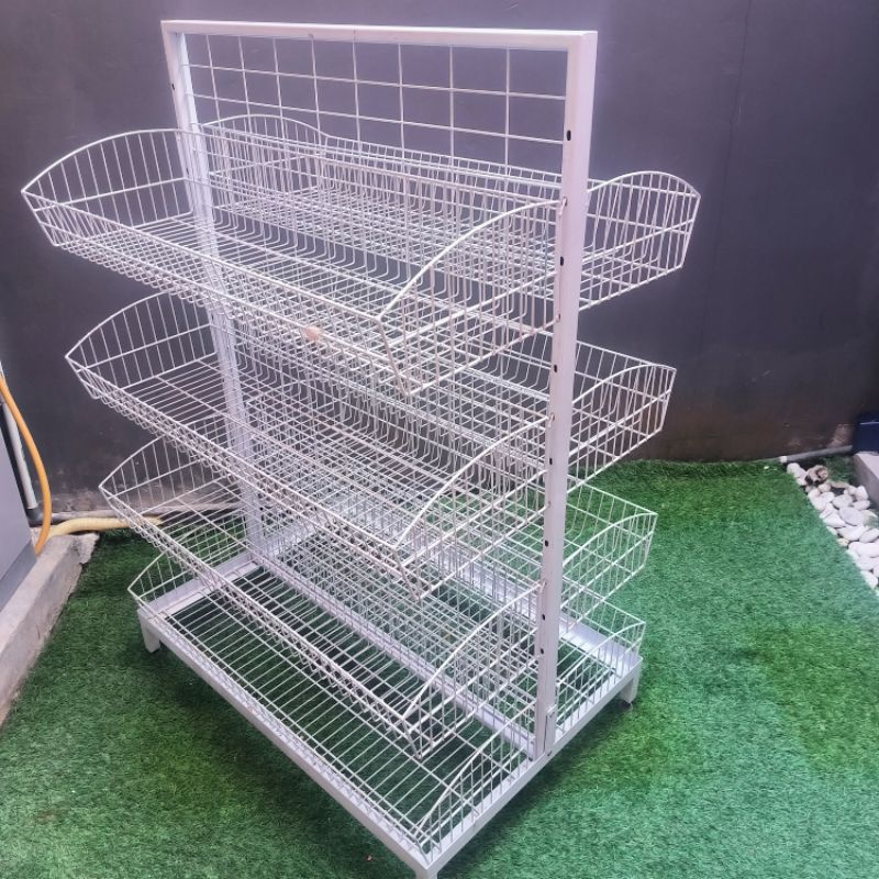 rak pajangan / rak display / rak jajanan / rak jualan / rak jajan snac
