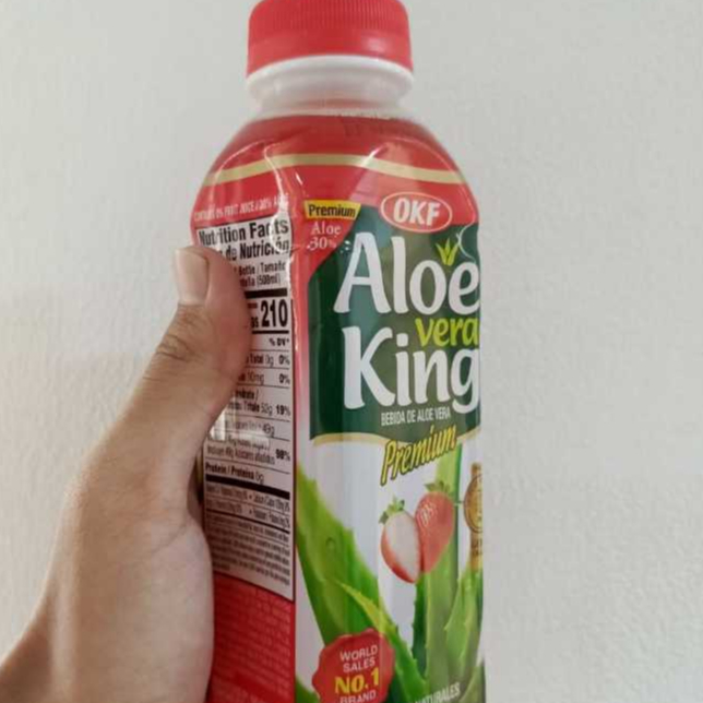 

OKF ALOE VERA KING DRINK 500 ML ORIGINAL MINUMAN LIDAH BUAYA
